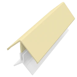 Sand 2-Part External Corner Trim - 3 Metre