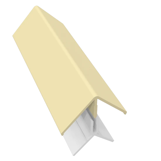 Sand 2-Part External Corner Trim - 3 Metre