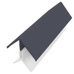 Slate Grey 2-Part External Corner Trim - 3 Metre