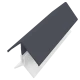 Slate Grey 2-Part External Corner Trim - 3 Metre