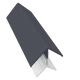 Slate Grey 2-Part External Corner Trim - 3 Metre