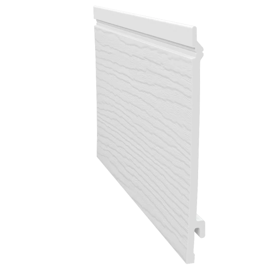 White 170mm Fortex Cladding External Feather Edge