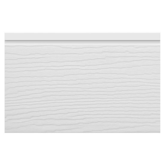 White 170mm Fortex Cladding External Feather Edge