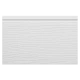 White 170mm Fortex Cladding External Feather Edge