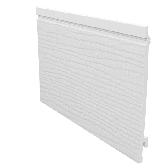 White 170mm Fortex Cladding External Feather Edge