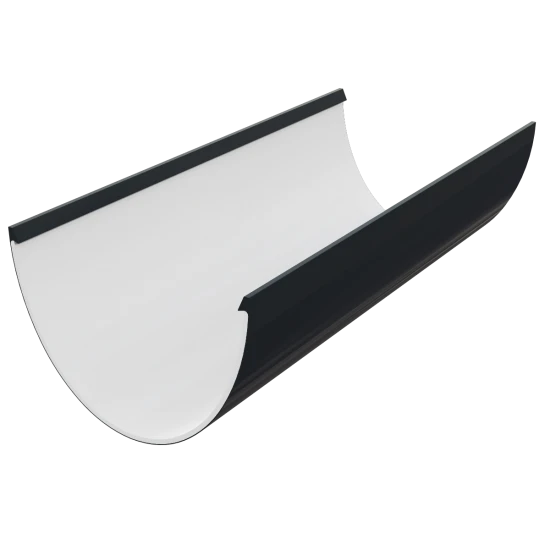 Deepflow/ Anthracite Grey 4 Metre Round uPVC