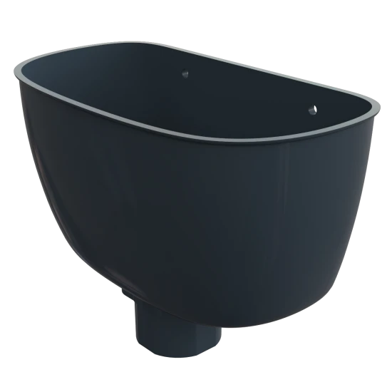 Anthracite Grey - Hopper - uPVC
