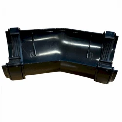 Black 150 Degree Half Round Gutter Angle Black 150 Degree Half Round Gutter Angle
