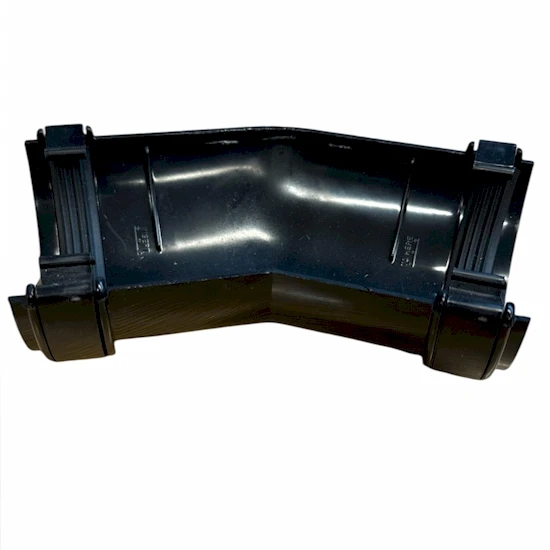 Black 150 Degree Half Round Gutter Angle