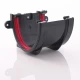 Deepflow/ Anthracite Grey Union Bracket RAL 7016 uPVC Deepflow/ Anthracite Grey Union Bracket RAL 7016 uPVC