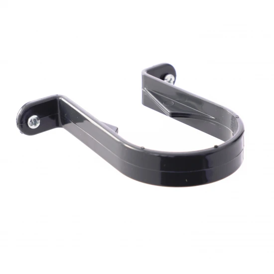 Anthracite (RAL 7016) Round Down Pipe Fixing Bracket Clip