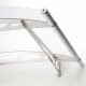 Arch 1900 x 910 Clear Curved Door Canopy Arch 1900 x 910 Clear Curved Door Canopy