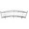 Arch 1900 x 910 Clear Curved Door Canopy