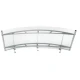 Arch 1900 x 910 Clear Curved Door Canopy Arch 1900 x 910 Clear Curved Door Canopy