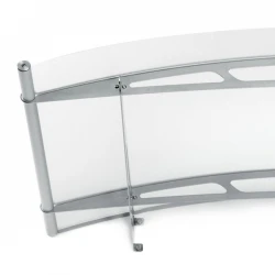 Arch 1900 x 910 Clear Curved Door Canopy Arch 1900 x 910 Clear Curved Door Canopy