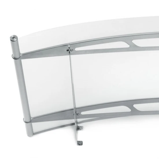 Arch 1900 x 910 Clear Curved Door Canopy Arch 1900 x 910 Clear Curved Door Canopy
