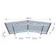 Pro Pitched Door Canopy 1900 x 910 Frosted Green Acrylic Pro Pitched Door Canopy 1900 x 910 Frosted Green Acrylic