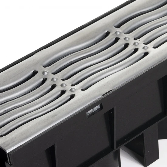 Drainage Channel Floplast & Galv. Grate 101cm x 115mm