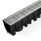 Drainage Channel Floplast & Galv. Grate 101cm x 115mm