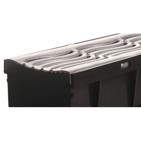 Drainage Channel Floplast & Galv. Grate 101cm x 115mm