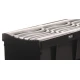 Drainage Channel Floplast & Galv. Grate 101cm x 115mm