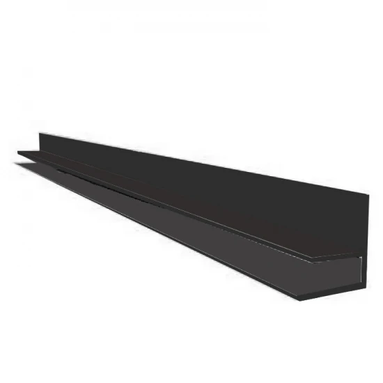 Wall Trim / F-Section for Hollow Soffit - Black | Professional Wall Junction Solution Wall Trim / F-Section for Hollow Soffit - Black | Professional Wall Junction Solution