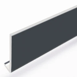 Plain Dark Grey  Smooth 10mm x 175mm Board (5m)