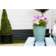 Plastic PVCu 12inch 300mm White Fence Panels