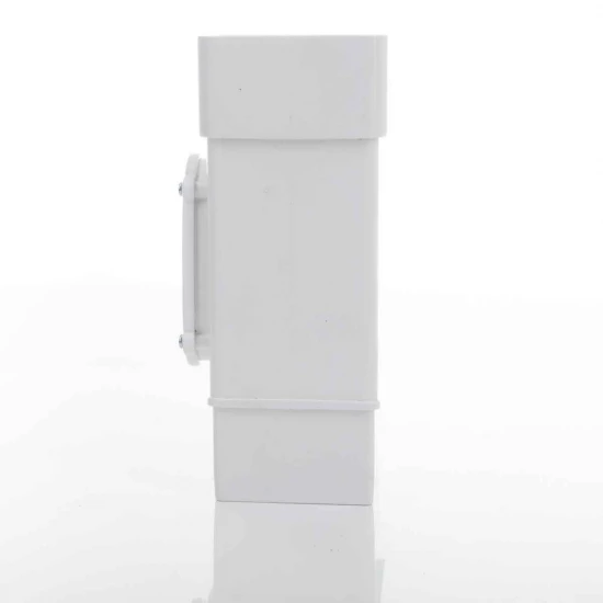 White Square Down Pipe Access Pipe (RXS1W) 