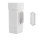 White Square Down Pipe Access Pipe (RXS1W) 