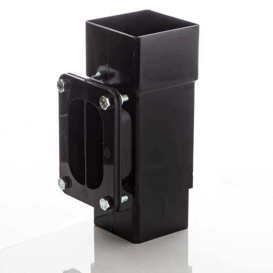 Square Pipe Access Black