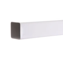 4.0 m Square White Down Pipe