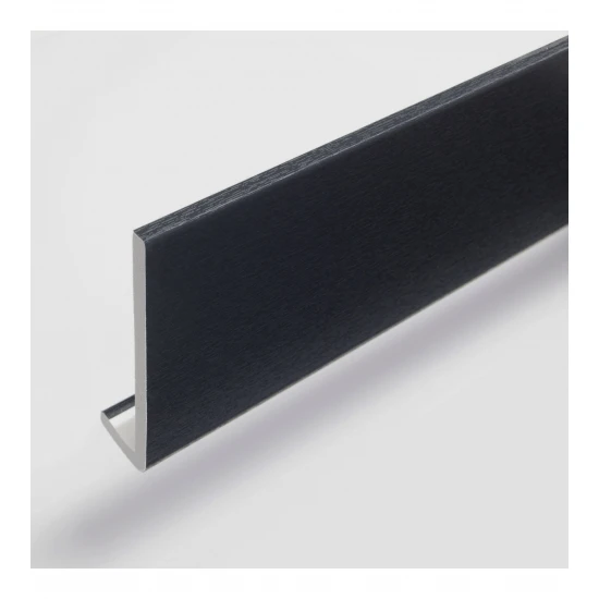Black Ash 9mm x 150mm Fascia Board 5 Metre | Premium Wood Effect Solution