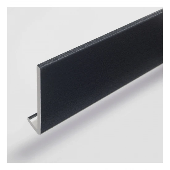 175mm Fascia Capping Board Black Ash 9mm x 175mm in 5 metre Length