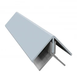 Pale Blue 2-Part External Corner Trim - 3 Metre