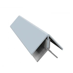 Pale Blue 2-Part External Corner Trim - 3 Metre