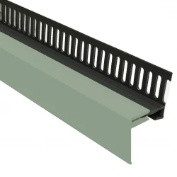 Sage Green 25mm 2-Part Multi Vent Starter / Cover Trim - 3 Metre