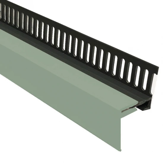 Sage Green 25mm 2-Part Multi Vent Starter / Cover Trim - 3 Metre Sage Green 25mm 2-Part Multi Vent Starter / Cover Trim - 3 Metre