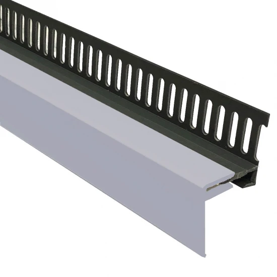 Storm Grey 25mm 2-Part Multi Vent Starter / Cover Trim - 3 Metre Storm Grey 25mm 2-Part Multi Vent Starter / Cover Trim - 3 Metre