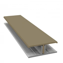 Argyl Brown 2-Part 'H' Trim - 3 Metre Argyl Brown 2-Part 'H' Trim - 3 Metre