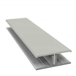 Misty Grey 2-Part 'H' Trim - 3 Metre Misty Grey 2-Part 'H' Trim - 3 Metre