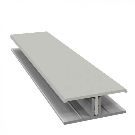 Misty Grey 2-Part 'H' Trim - 3 Metre Misty Grey 2-Part 'H' Trim - 3 Metre