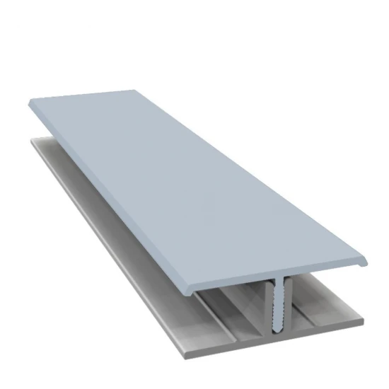 Pale Blue 2-Part 'H' Trim - 3 Metre Pale Blue 2-Part 'H' Trim - 3 Metre