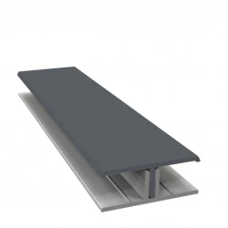 Slate Grey 2-Part 'H' Trim - 3 Metre