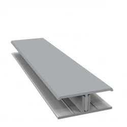 Storm Grey 2-Part 'H' Trim - 3 Metre