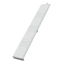 Butt Joint for 170mm Feather Edge  - White