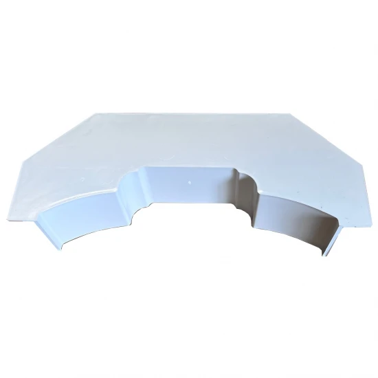 White Synseal Ridge Top Cap Flashig Trim