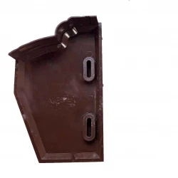 Brown Synseal Variable Wall Plate End Cap Left Hand XWPEC1