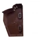 Brown Synseal Variable Wall Plate End Cap Left Hand XWPEC1