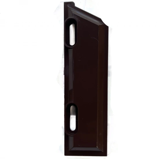 Brown Synseal Fixed Wall Plate End Cap Left Hand